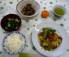 和泊町の冬の定番家庭料理（写真）