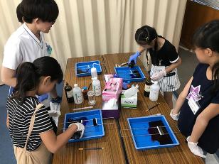 キッズ感染予防セミナーの様子