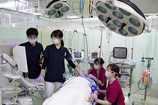 救急外来の様子