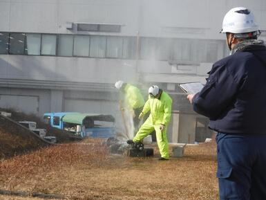 サドル分水栓修繕訓練