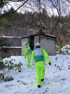 配水池の調査