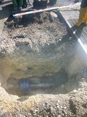 水道管の修繕