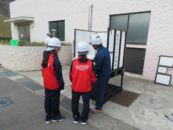 給水タンクの作成中