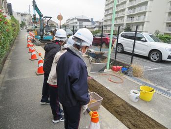 工事現場の巡視