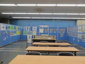 中央公民館の展示