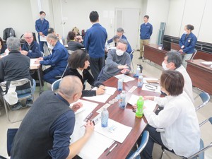 グループワーク（フリートーク中）