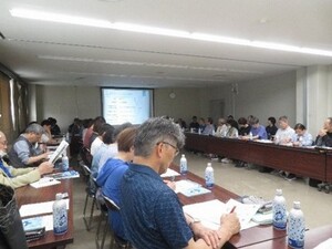 事業概要説明時の様子