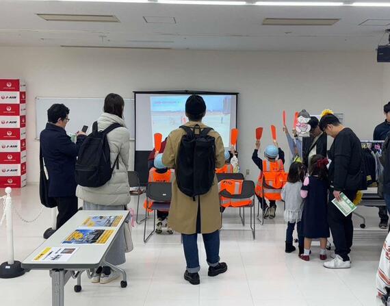 仕事体験の様子