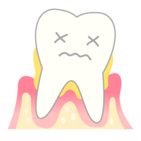 歯周病と関係する全身疾患のイラスト