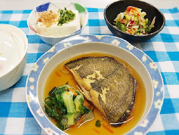 煮魚（カレイ）の画像