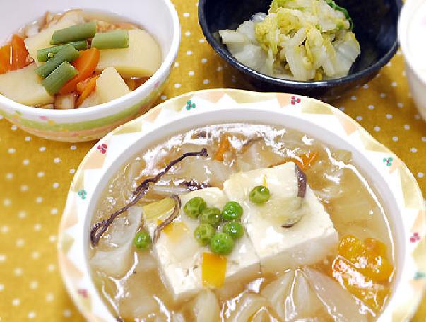 豆腐スープあんかけの画像 