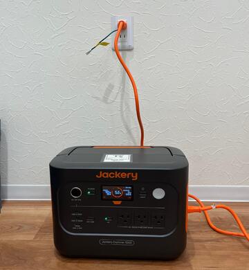 非常用電源　蓄電池の写真