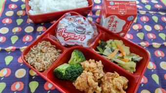 2月14日の給食の写真