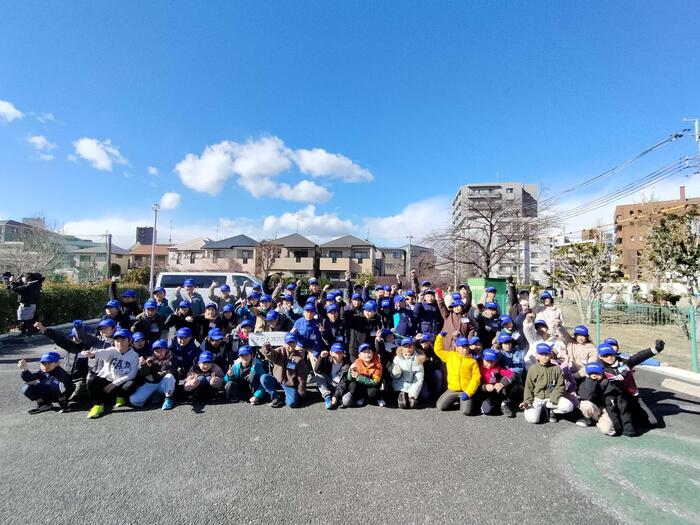 消防出初式の隊員集合写真