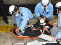 救急訓練の写真