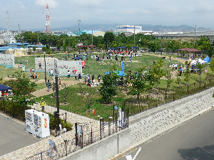 クリーンランドひろばの全体風景