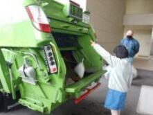 パッカー車見学