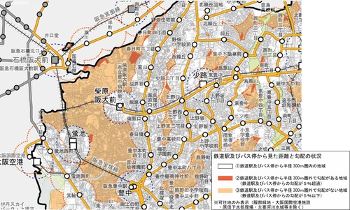 交通支援検討地域の状況