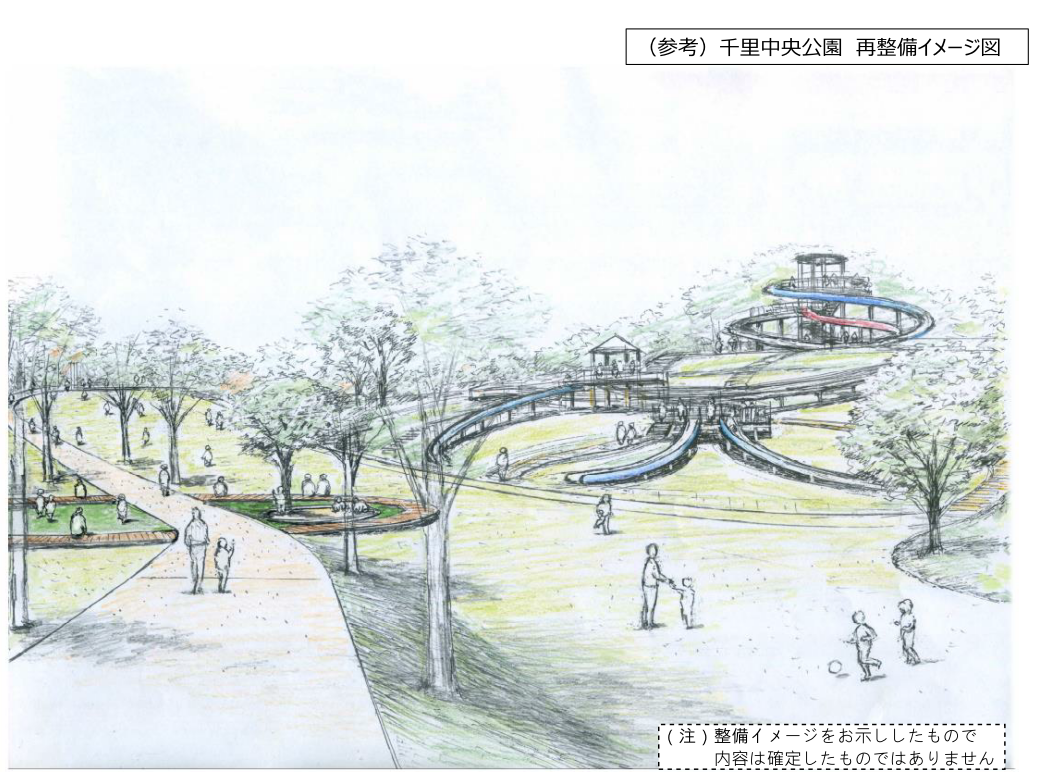 千里中央公園イメージ図