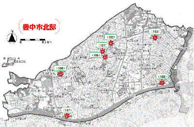 豊中市北部みどりの名所