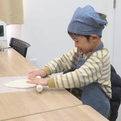 親子でパン作り
