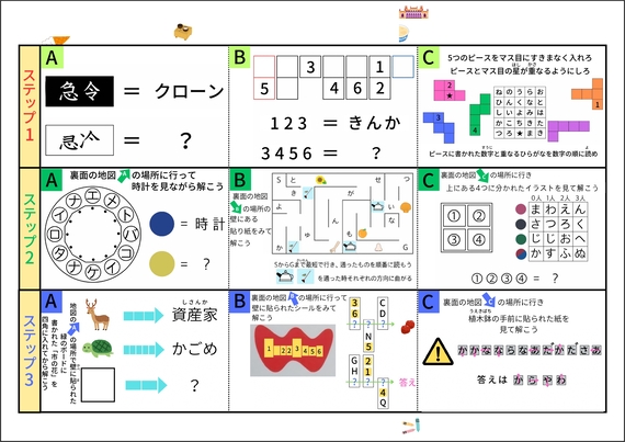 コラボなぞとき