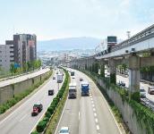 島熊山橋からの眺望の画像