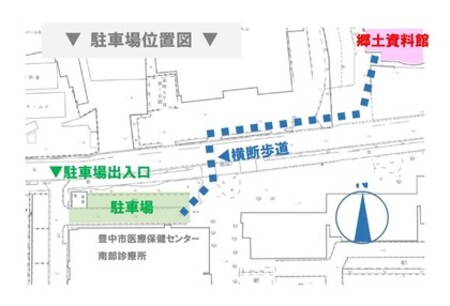 専用駐車場位置図