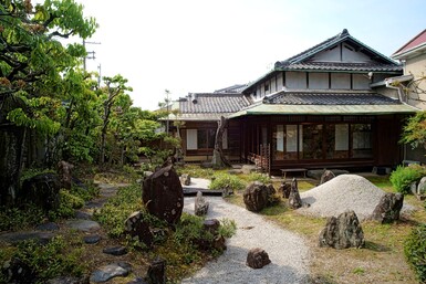 西山氏庭園　離れ座敷の写真