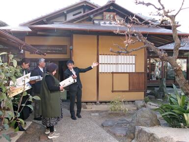 西山氏庭園離れオープニングイベント