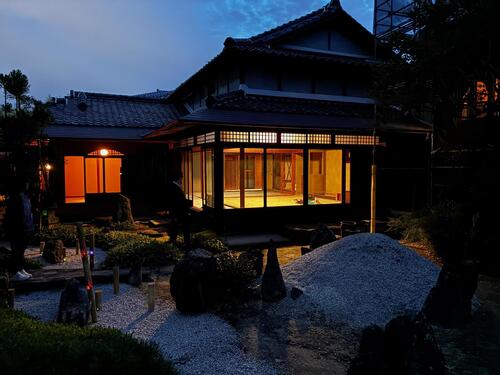 西山氏庭園 離れの写真