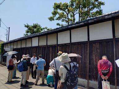 令和7年度（2025年度）のまちあるきの様子