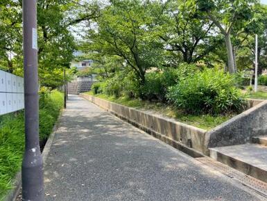 リニューアル前の公園外周の画像