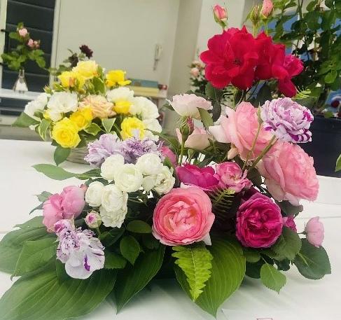 公民館館長賞のバラ