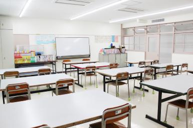 学習室1の右後方からの写真