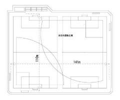 多目的運動広場平面図